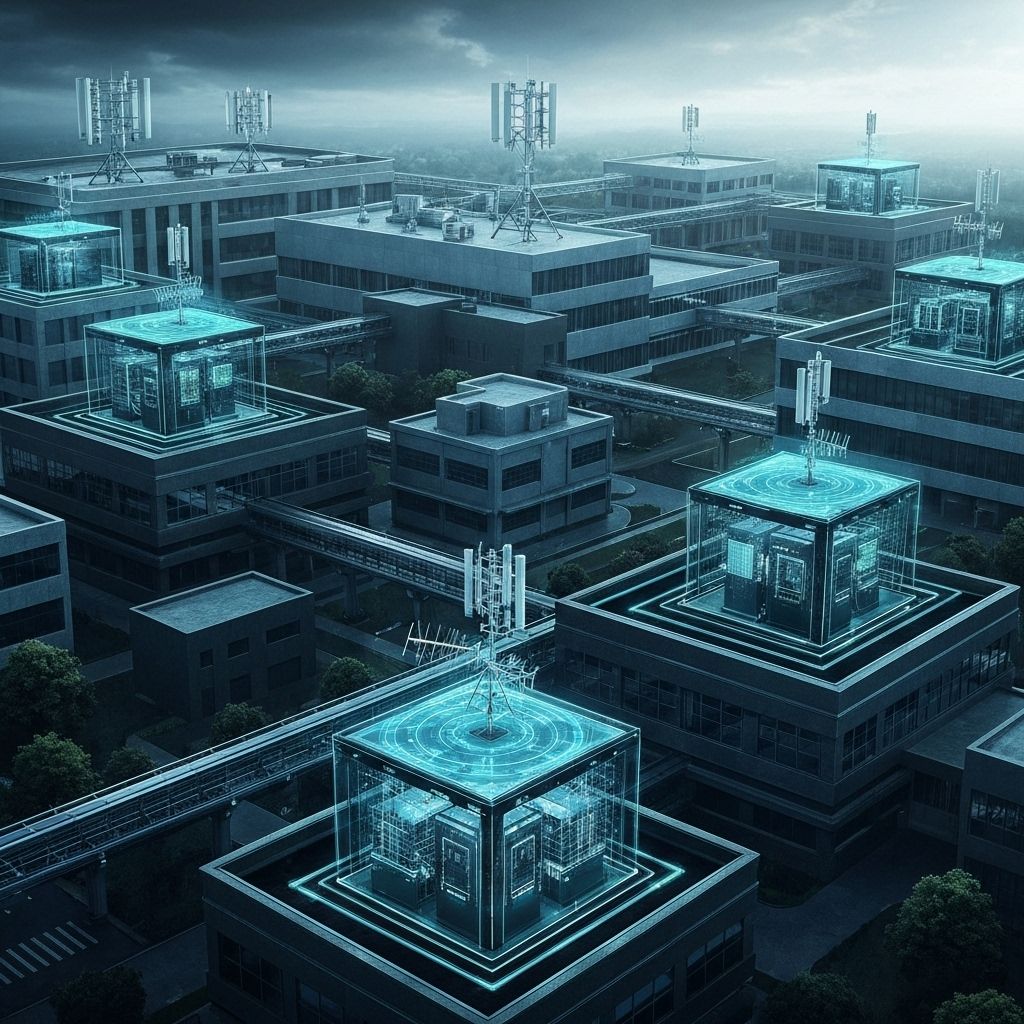 Private 5G Network Tower